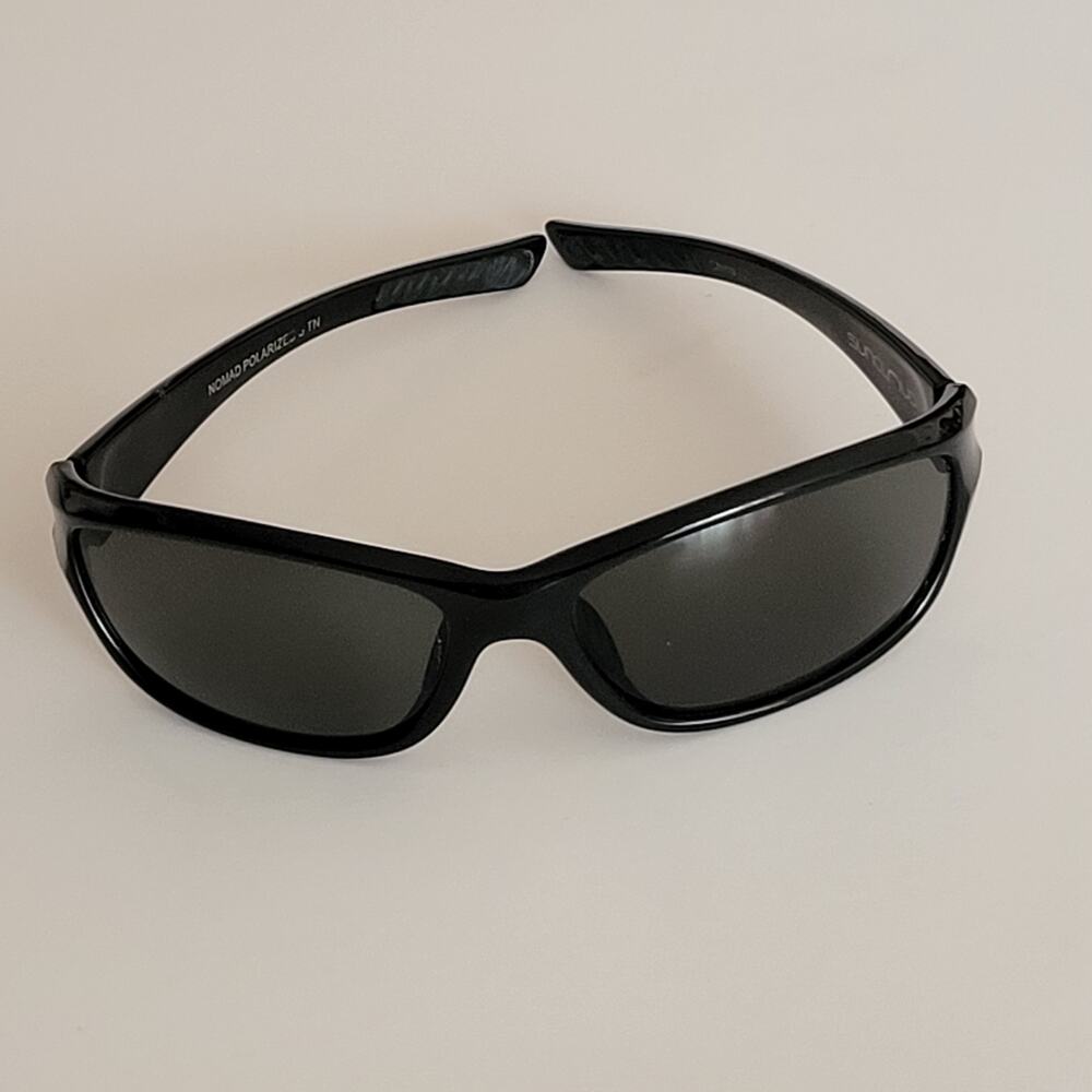 Suncloud Nomad polarized sport wrap sunglasses
